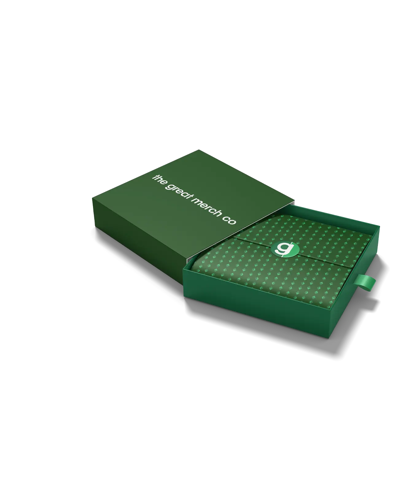 Curated on-boarding gift box for new employees with branded merchandise