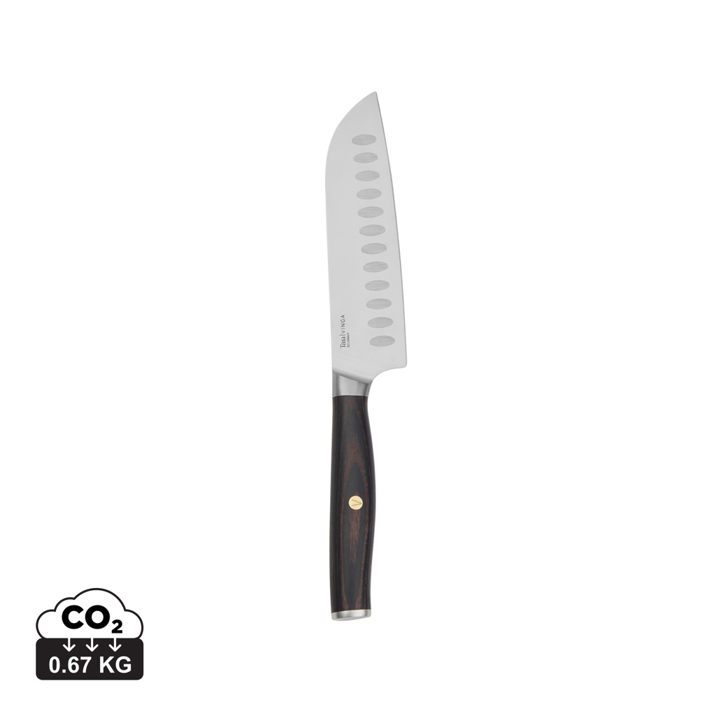 VINGA Tara RCS recycled steel santoku knife