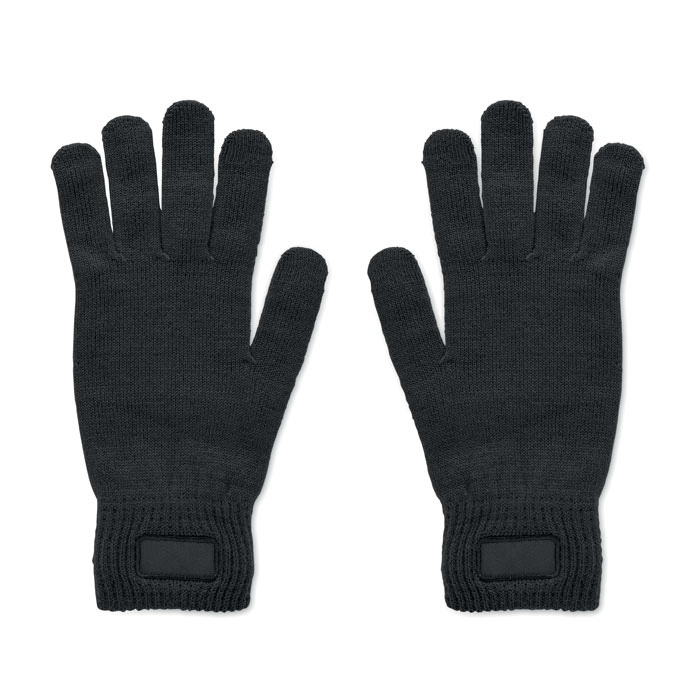 Knitted Gloves In Rpet