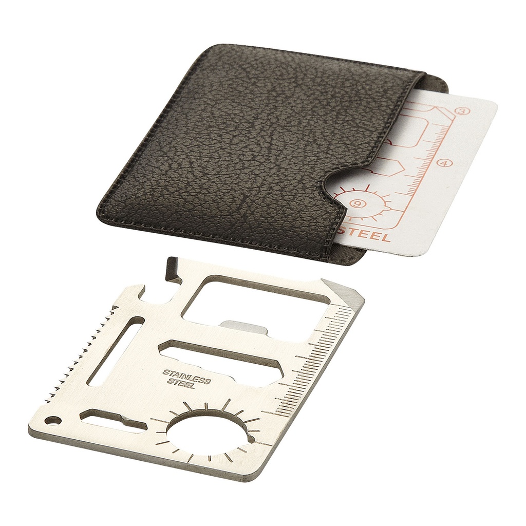 Saki 15-function pocket tool card