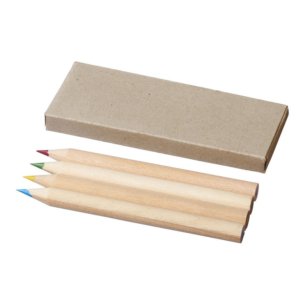 Tullik 4-piece coloured pencil set