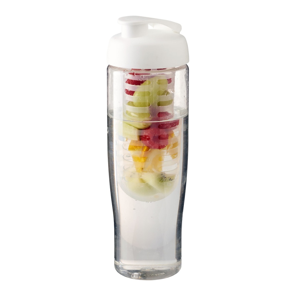 H2O Active® Tempo 700 ml flip lid sport bottle & infuser