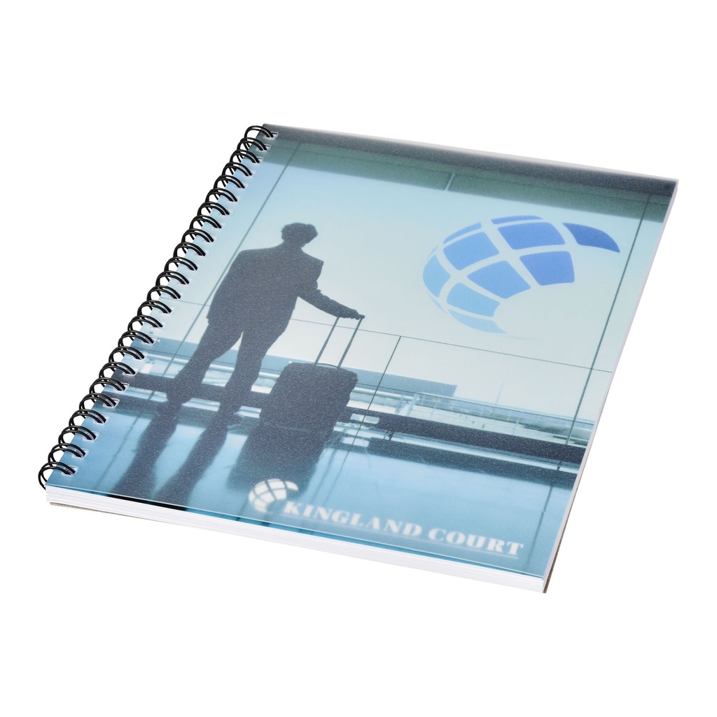 Desk-Mate® wire-o A5 notebook PP cover
