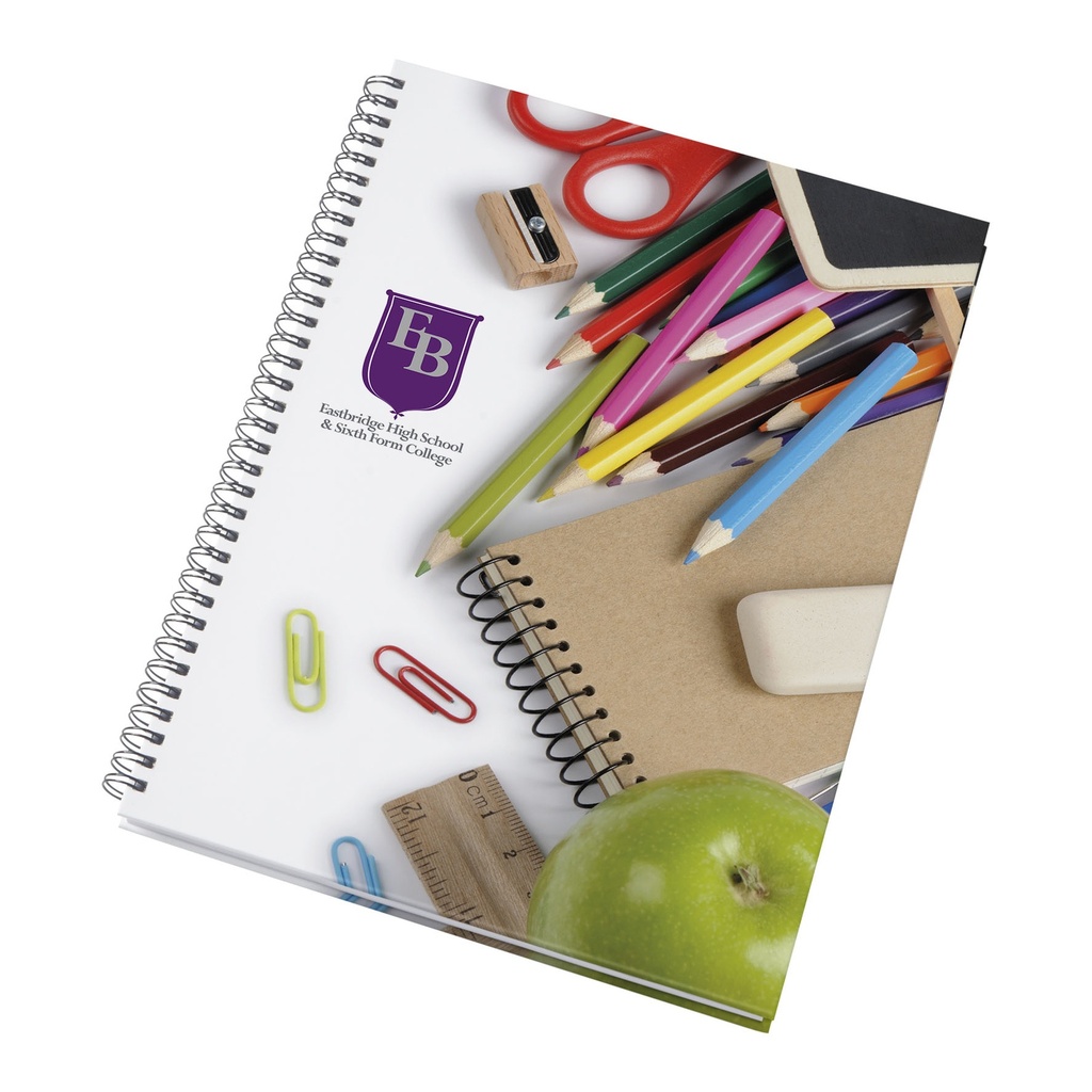Wire-o A4 notebook hard cover