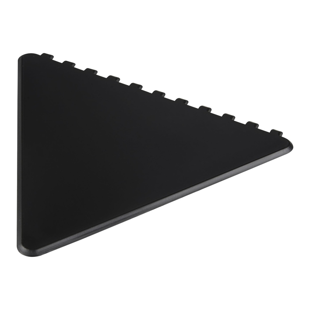Frosty triangular recycled plastic ice scraper