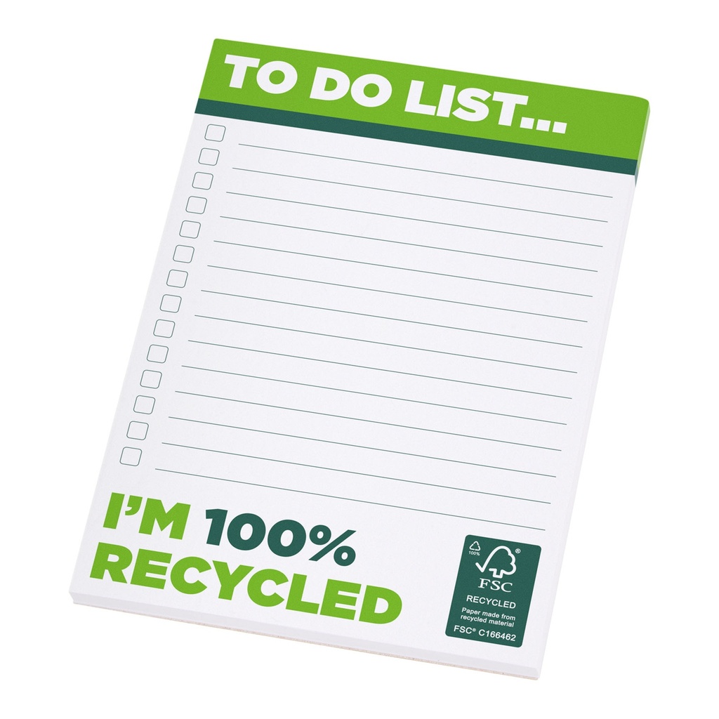 Desk-Mate® A6 recycled notepad