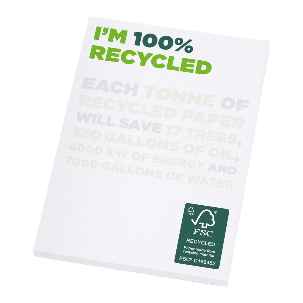 Desk-Mate® A7 recycled notepad