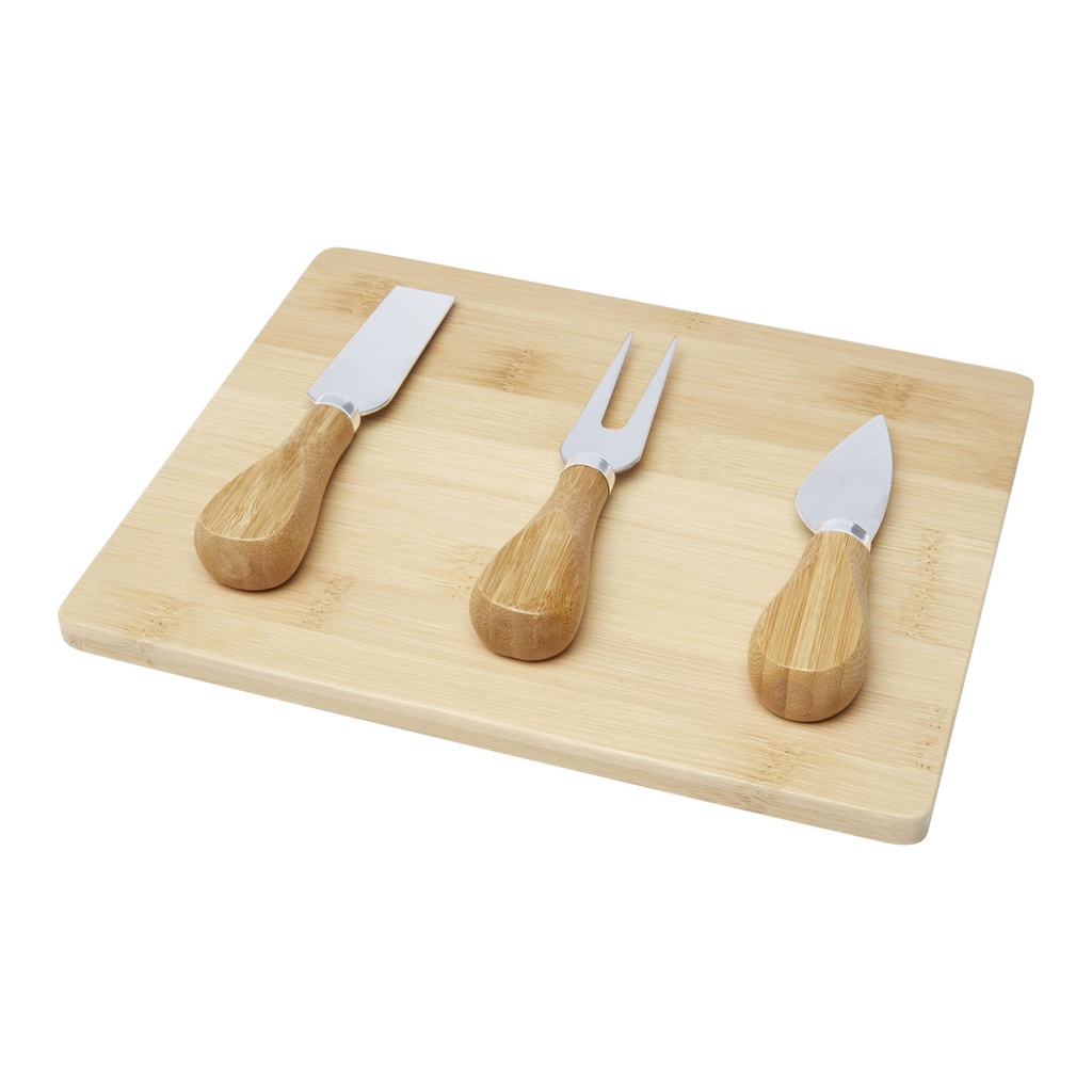 Ement bamboo cheese board and tools