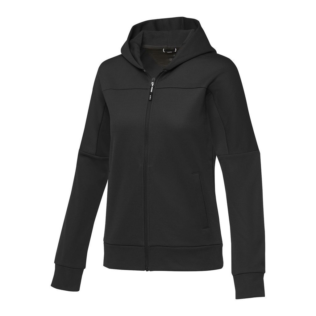 Nubia women's performance full zip knit jacket