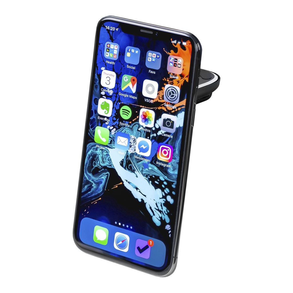 Aero magnetic phone holder