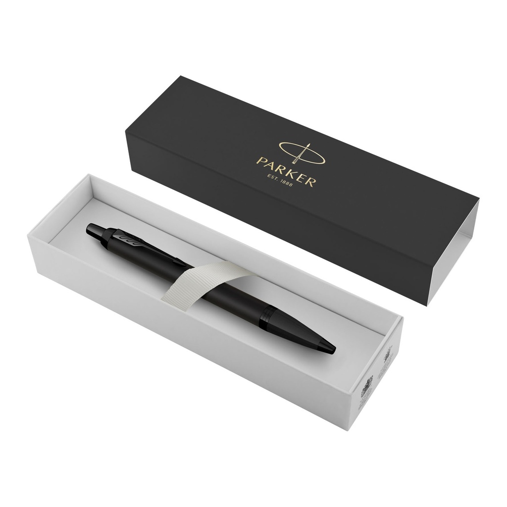 Parker IM achromatic ballpoint pen (blue ink)