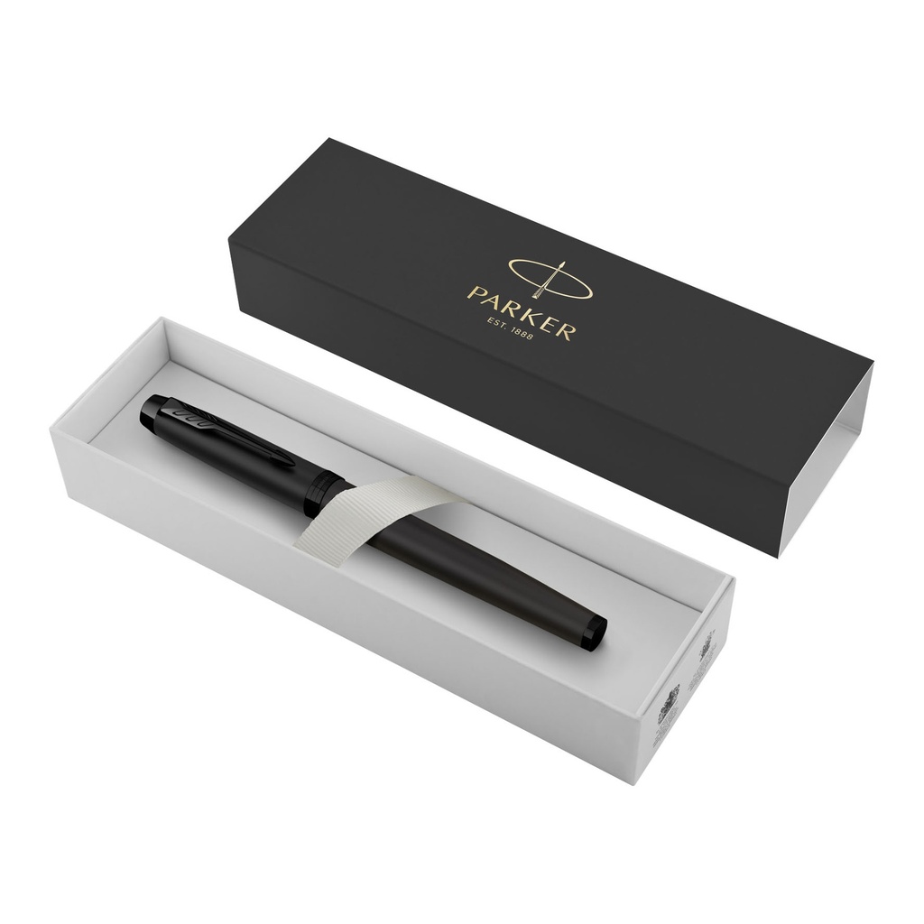 Parker IM achromatic rollerball pen (black ink)
