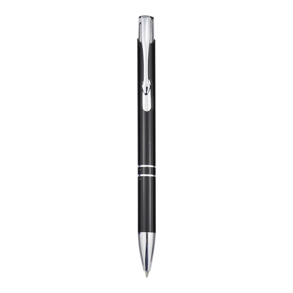 Moneta recycled aluminium ballpoint pen (black ink)