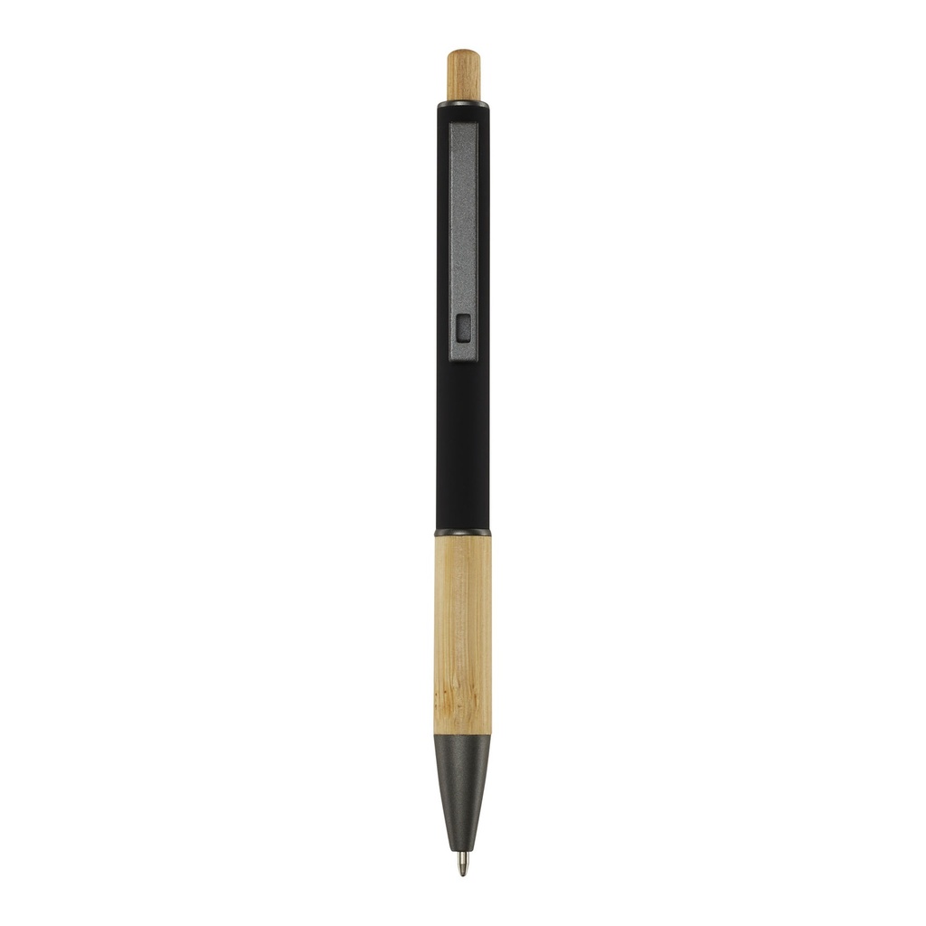Darius recycled aluminium ballpoint pen (black ink)