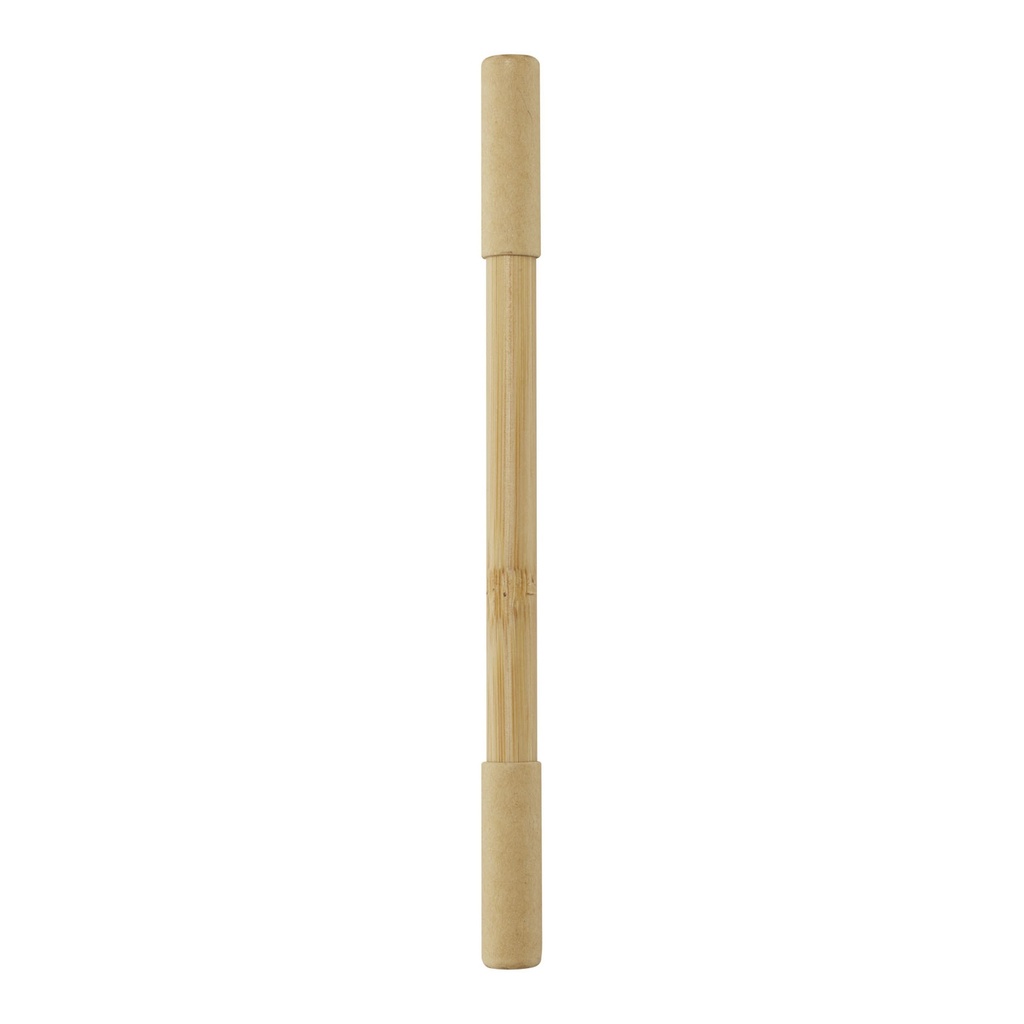Samambu bamboo duo pen (blue ink)
