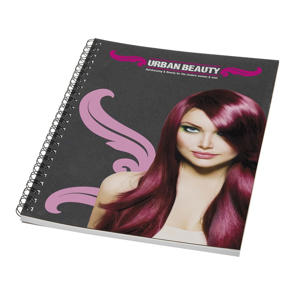Desk-Mate® A5 colour spiral notebook