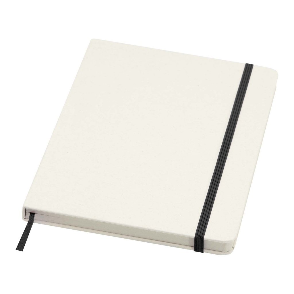 Bass A5 recycled hard cover notebook with lined pages