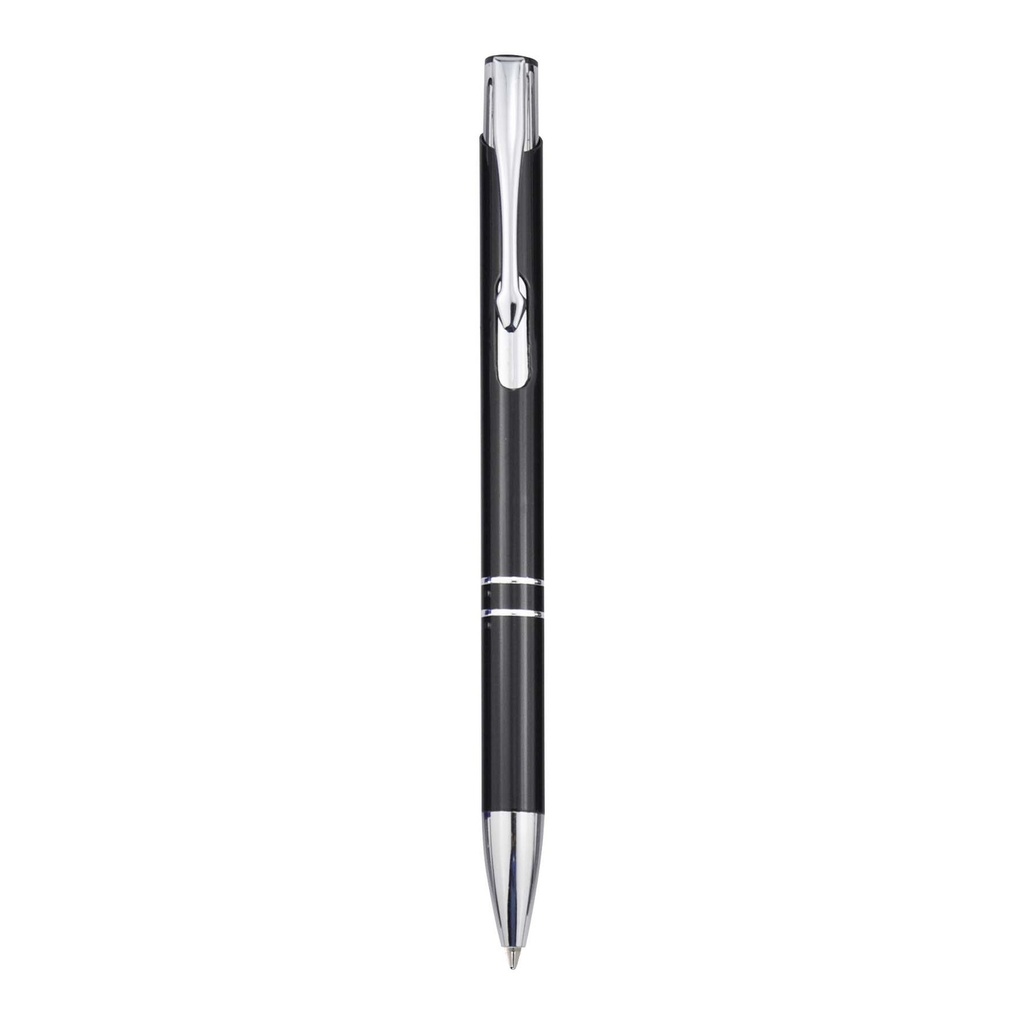 Moneta recycled aluminium ballpoint pen (blue ink)