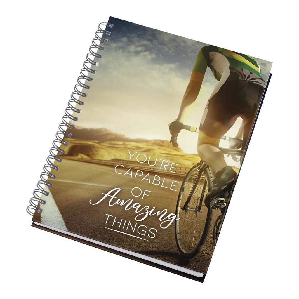 Desk-Mate® A5 hard cover undated diary