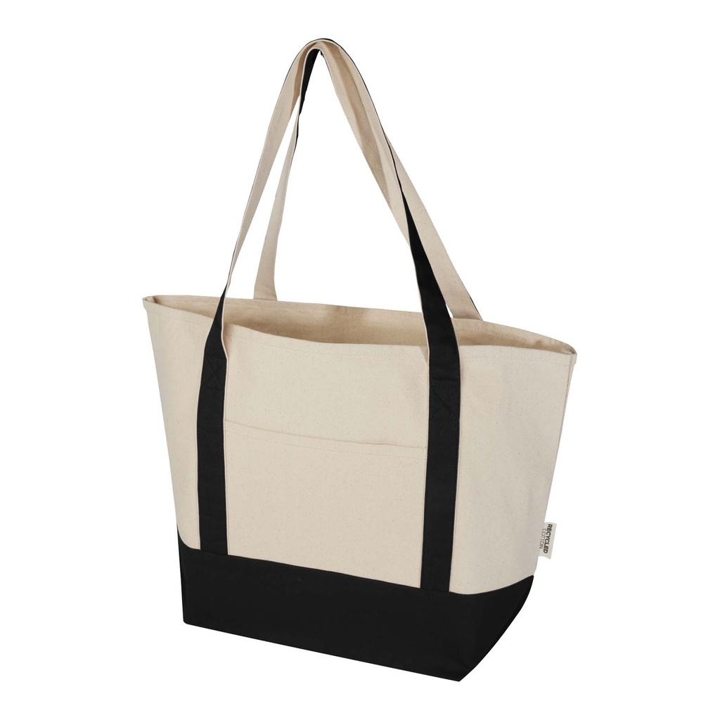 Sam 320 g/m² GRS recycled cotton tote bag