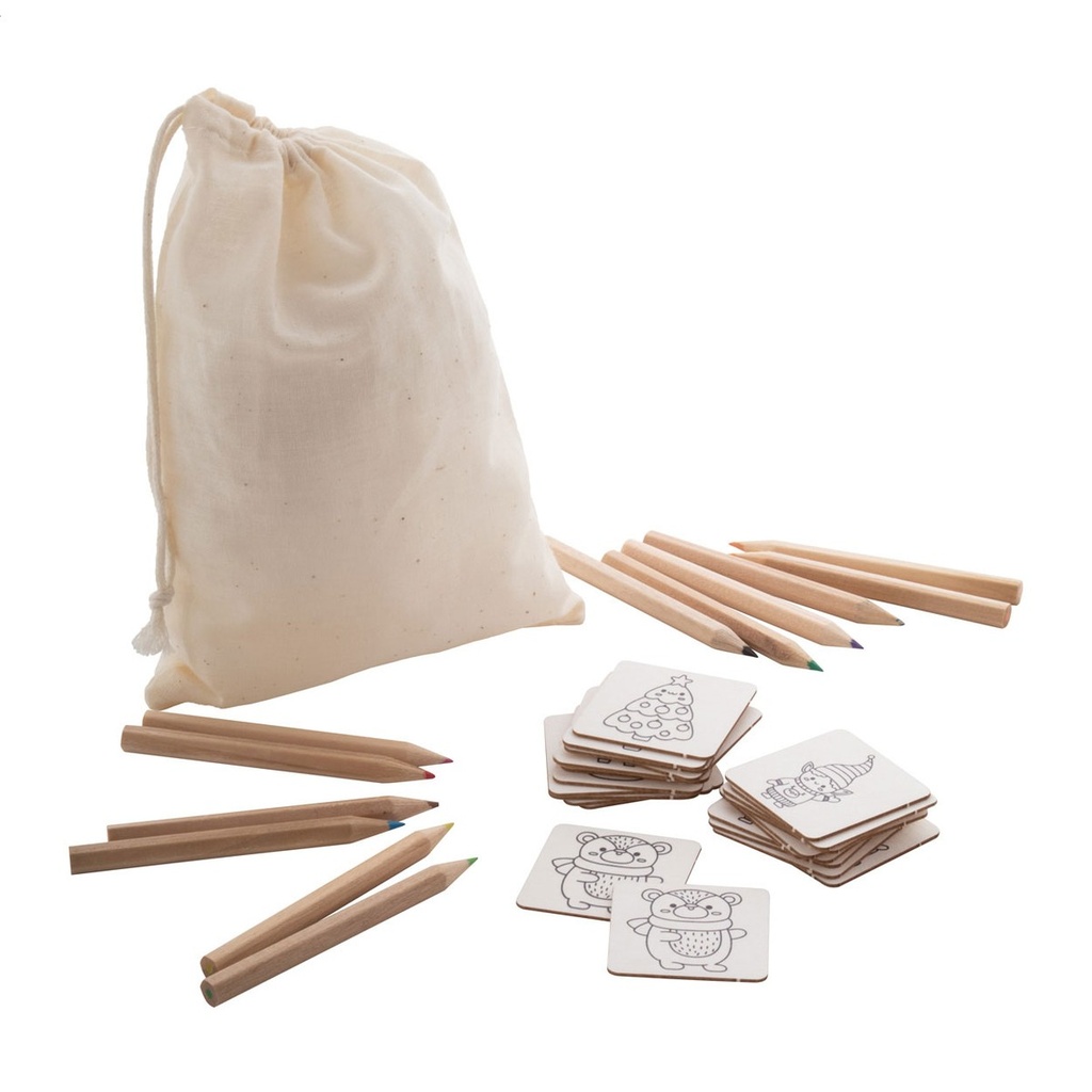 Colouring Christmas Memory Game