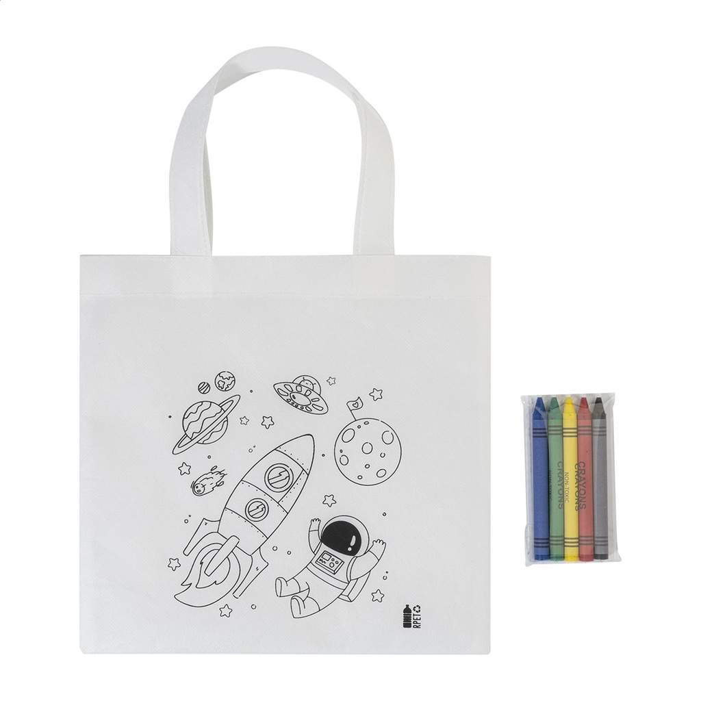 RPET Colouring Shopping Bag