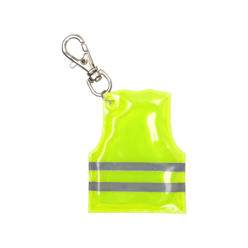 Mini Reflective Vest Keyring