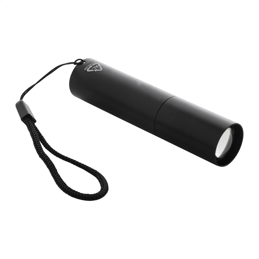 Recycled Aluminium Rechargeable Torch