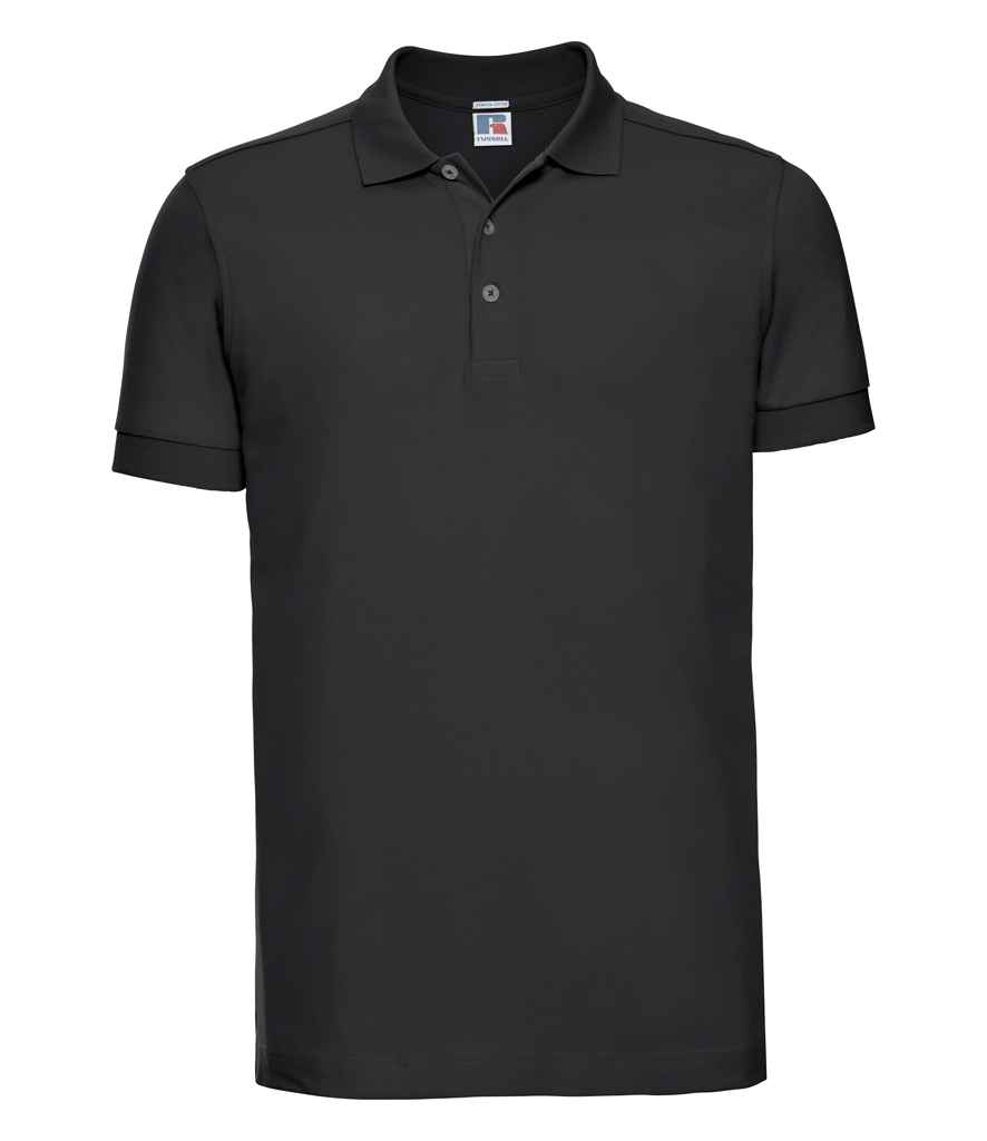 Russell Athletic Stretch Piqué Polo Shirt