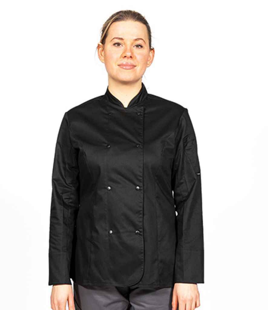 Dennys Ladies Long Sleeve Premium Chef's Jacket