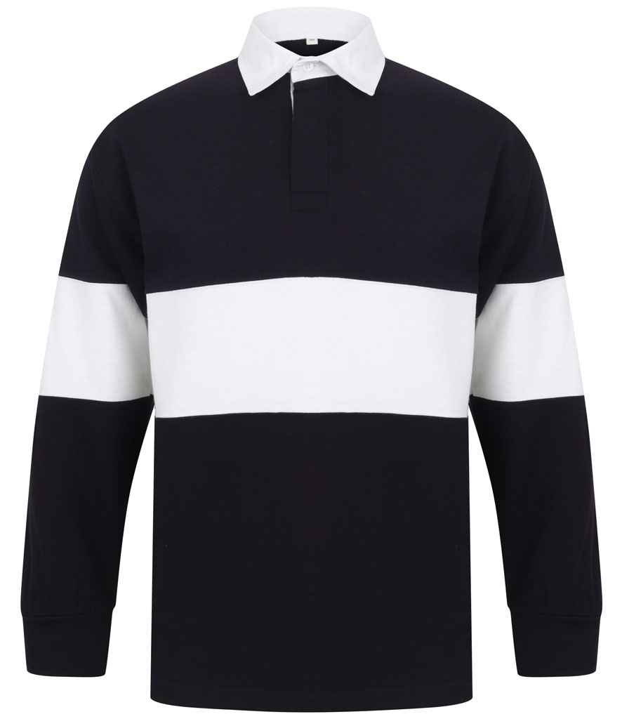 Front Row Panelled Rugby Shirt