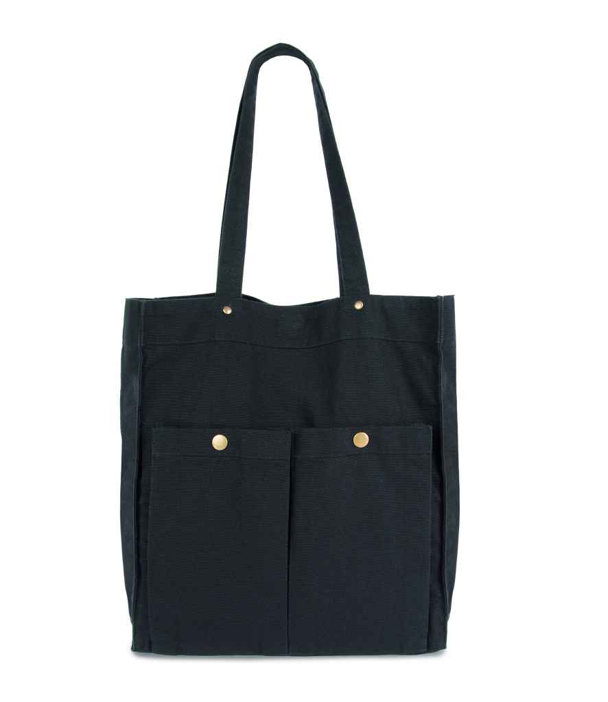 Kimood Washed Cotton Bag with Pockets