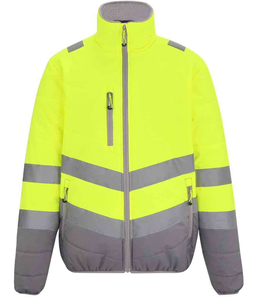 Regatta High Visibility Two Tone Thermal Baffle Jacket
