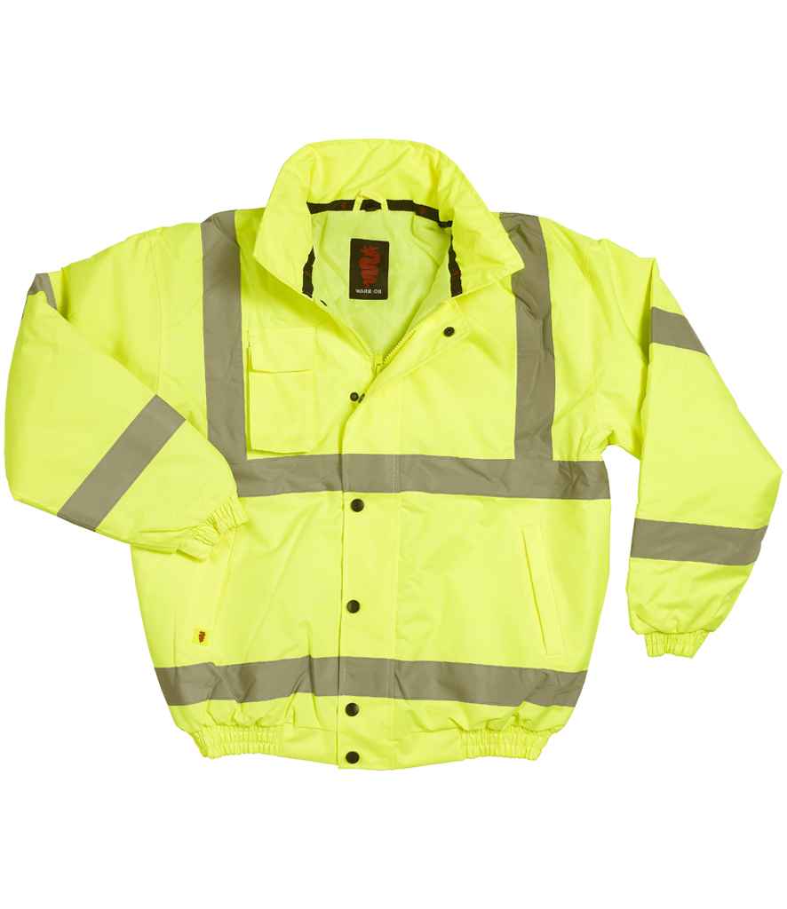 Warrior Hi-Vis Bomber Jacket