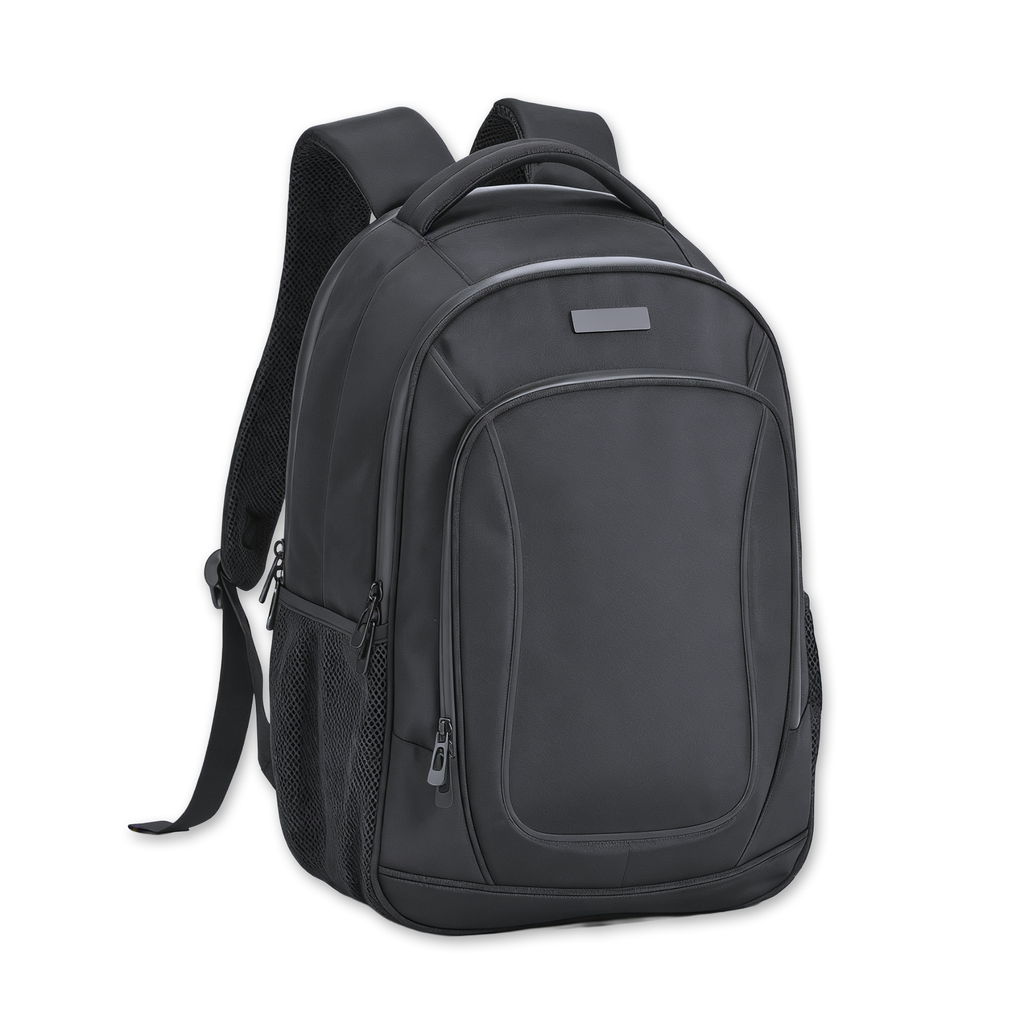 Dynamic three-compartment business backpack