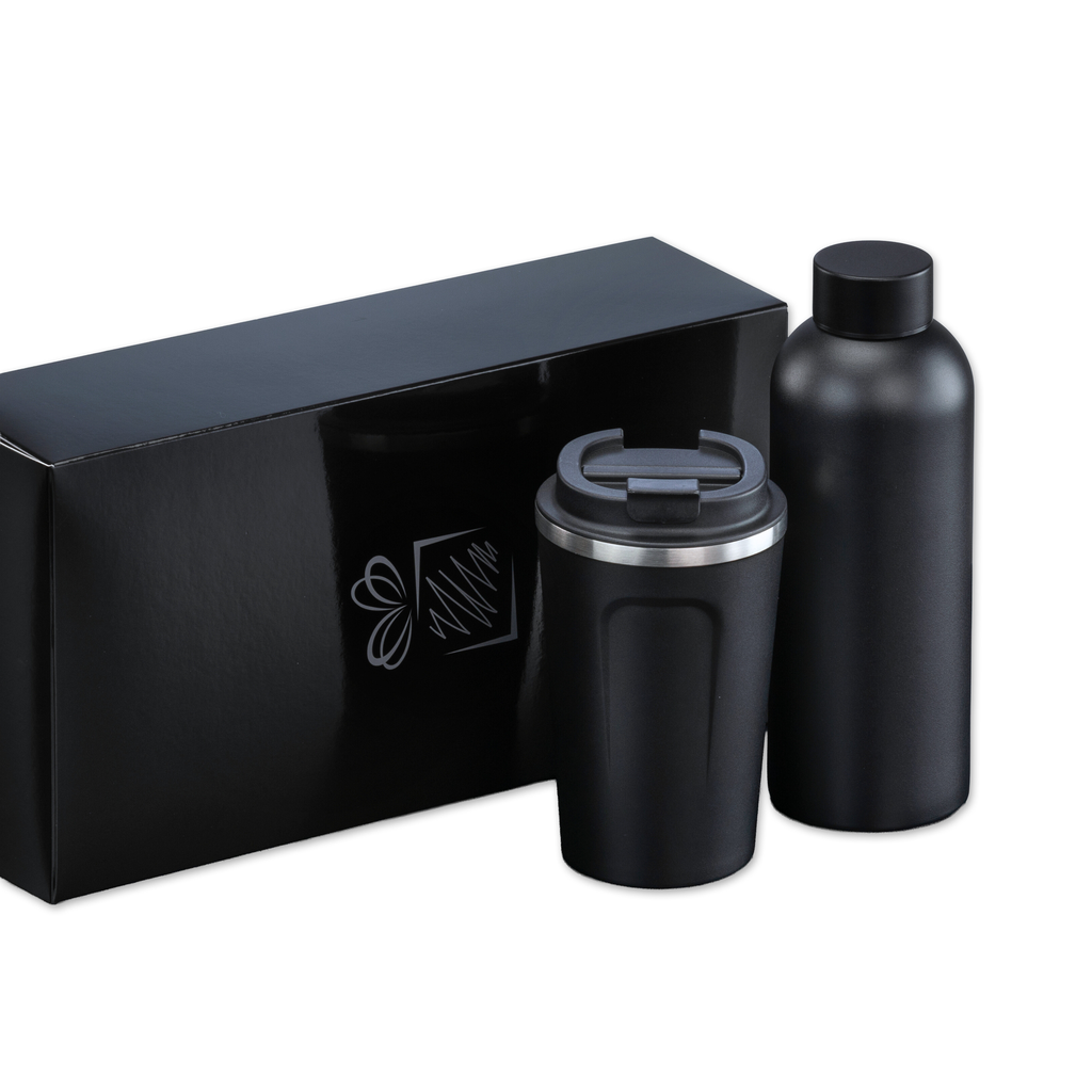 Nordic Set: thermal water bottle 500 ml & coffee mug 350 ml
