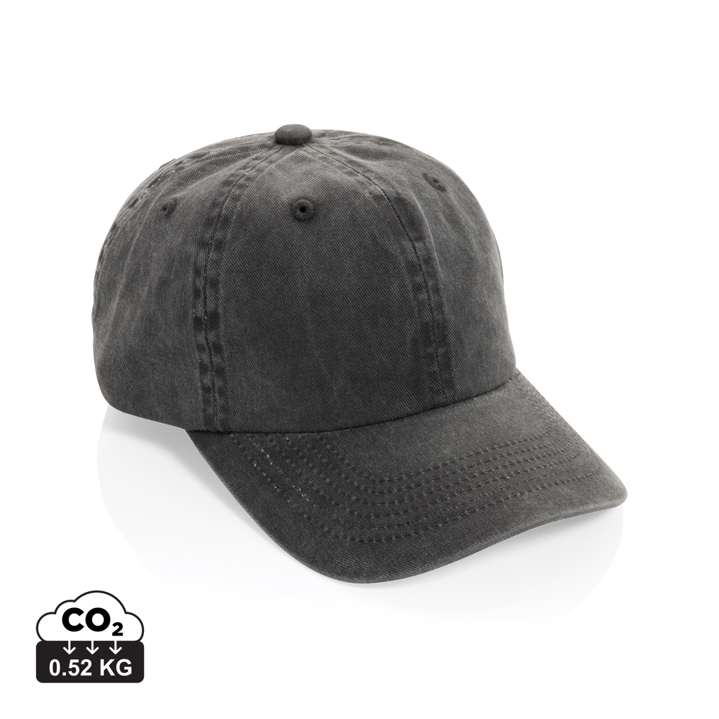 BEAU AWARE™ Washed 6 panel 270gsm cotton twill cap