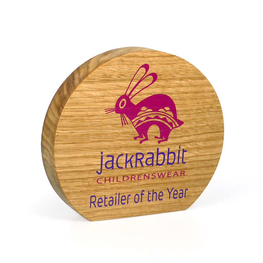 Real Wood Sunrise Award 140mm x 120mm