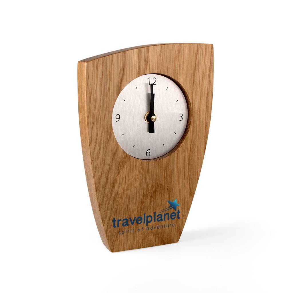 Asymetrical Clock 145mm x 220mm With 89mm Round Face