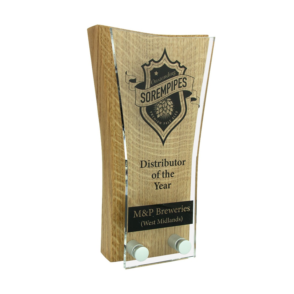 Swell Award 94mm x 175mm With Acrylic Front