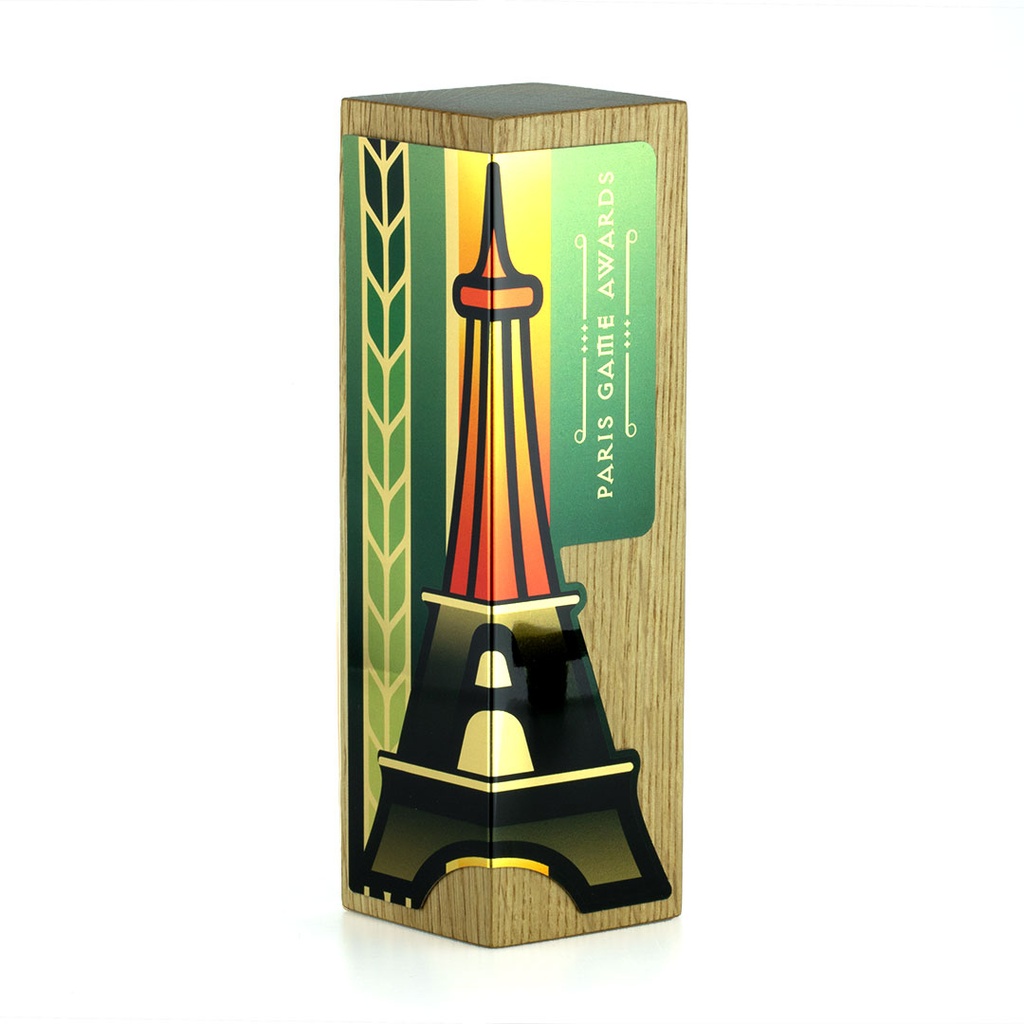 Small Column With Aluminium Wrap Award 55mm x 55mm x 190mm