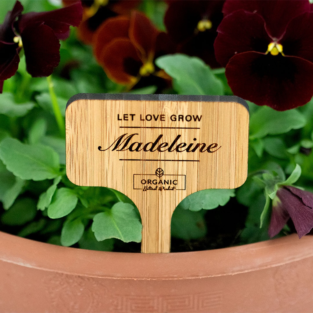 Bamboo Single Sided Plant Marker