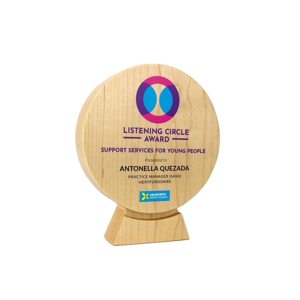 Round Award 125mm x 150mm