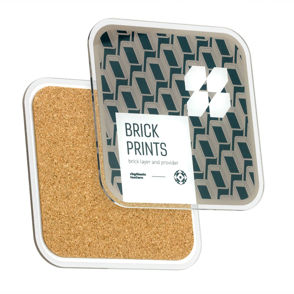 Recycled Acrylic Coaster Square
