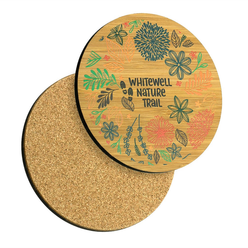 Bamboo Coaster 113mm Round