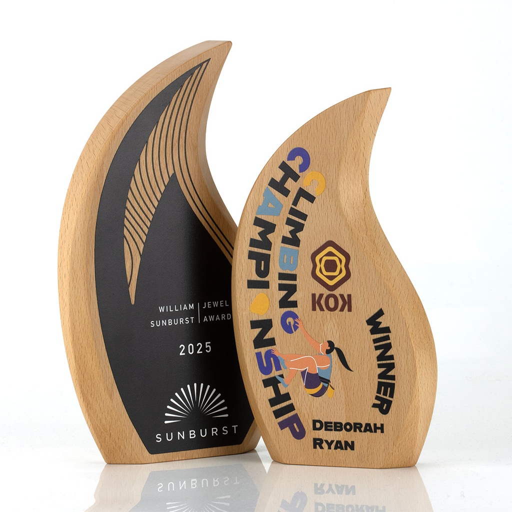Flame Award 125mm x 225mm