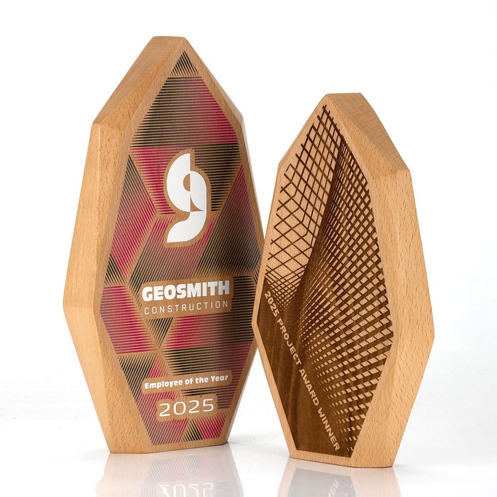 Facet Award 125mm x 225mm