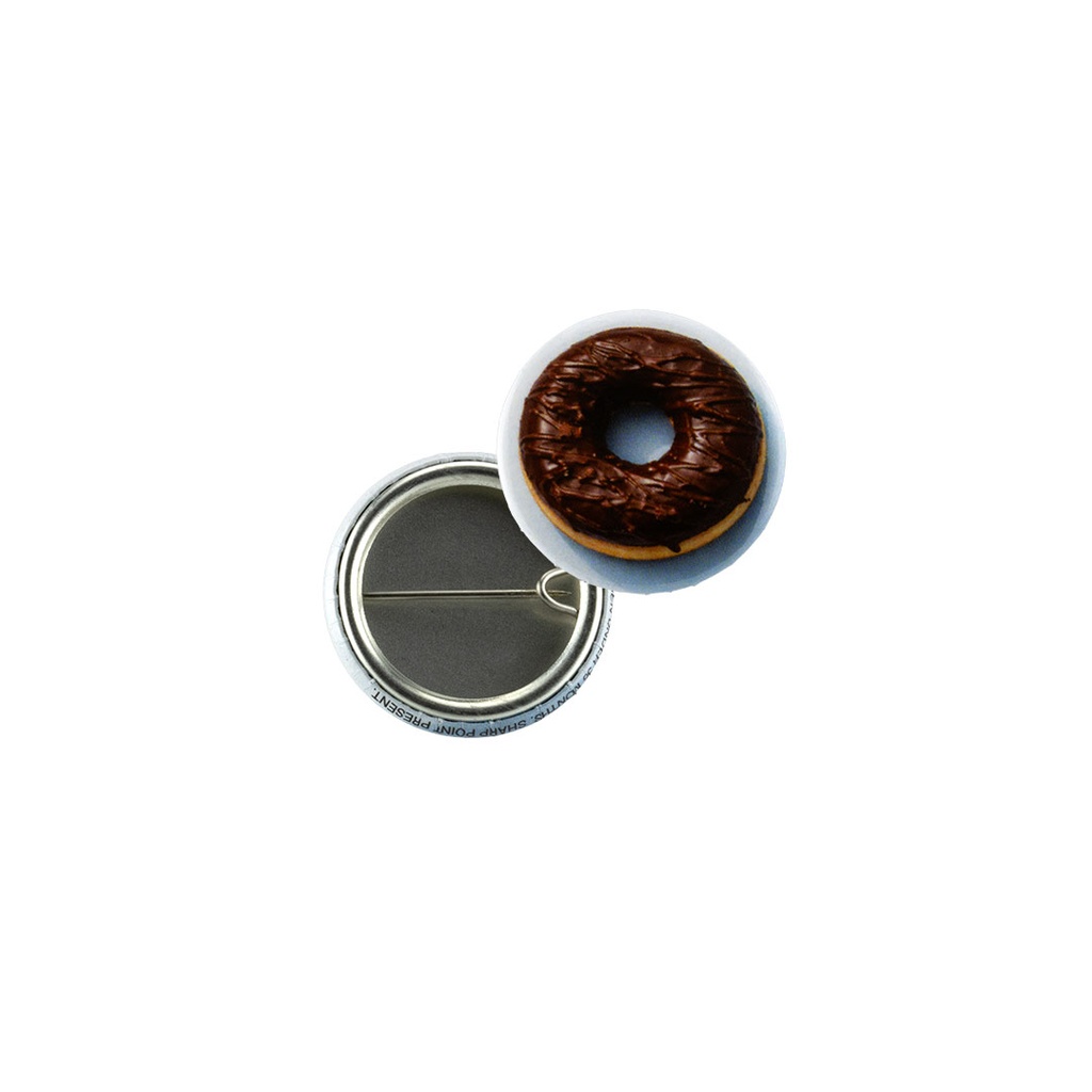 25mm All Metal Button Badge