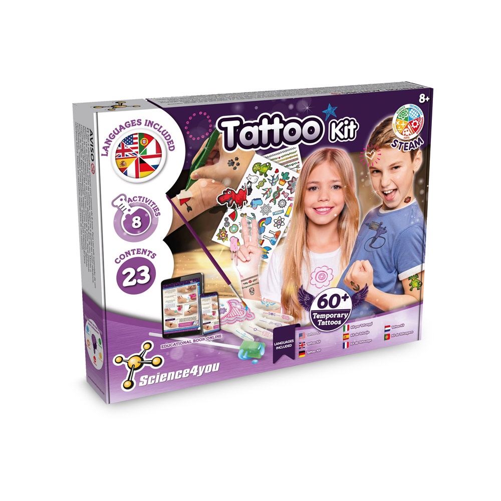 Tattoo Factory Kit I. Educational game for children