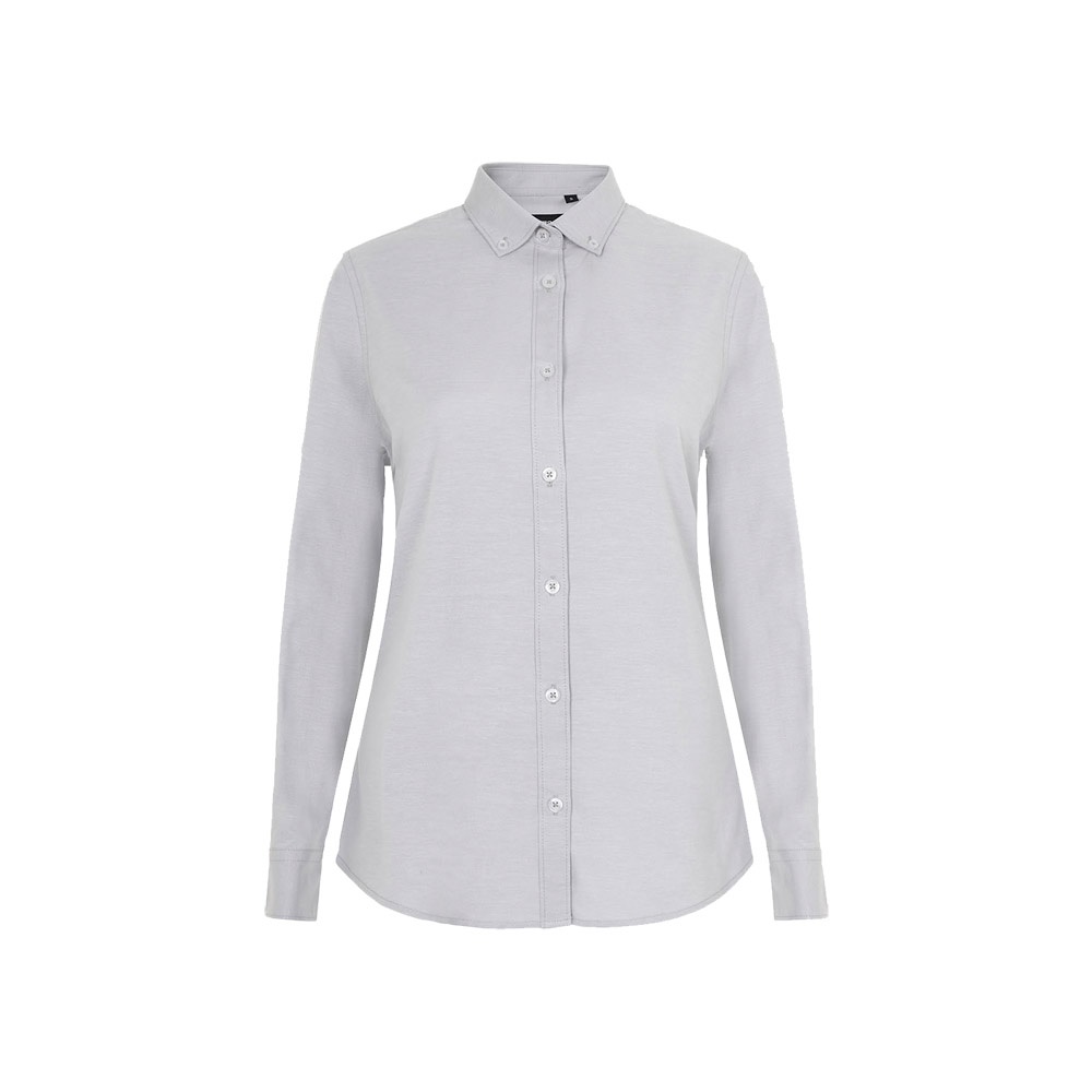 VL PRITHVI WOMEN. Oxford shirt (180 g/m²) for women, made from cotton (50%), polyester (45%) and elastane (5%)
